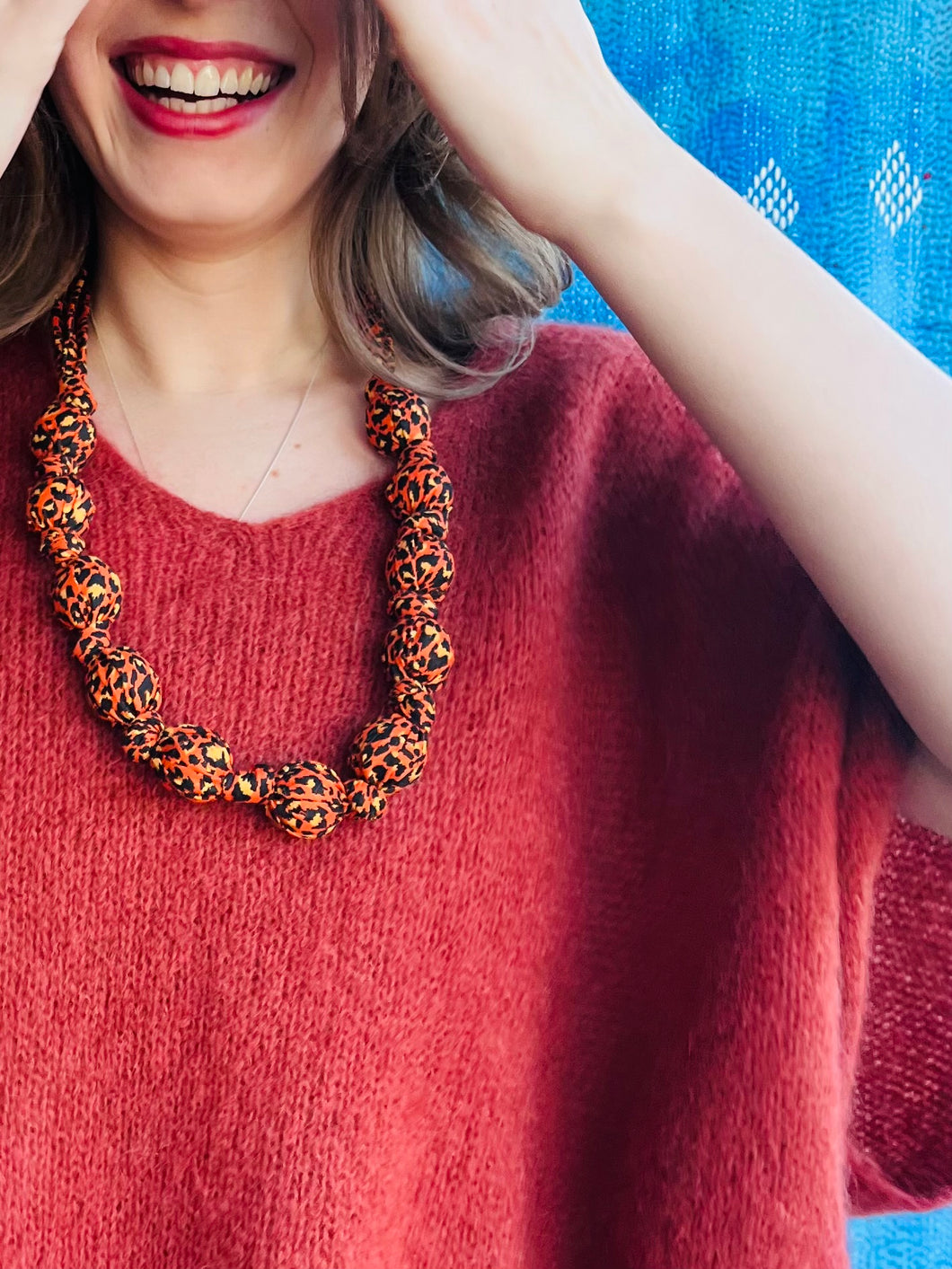 Leopard necklace of joy