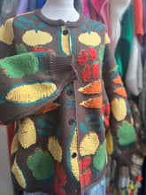 Load image into Gallery viewer, Market fruit and Veg Cardigan/jacket
